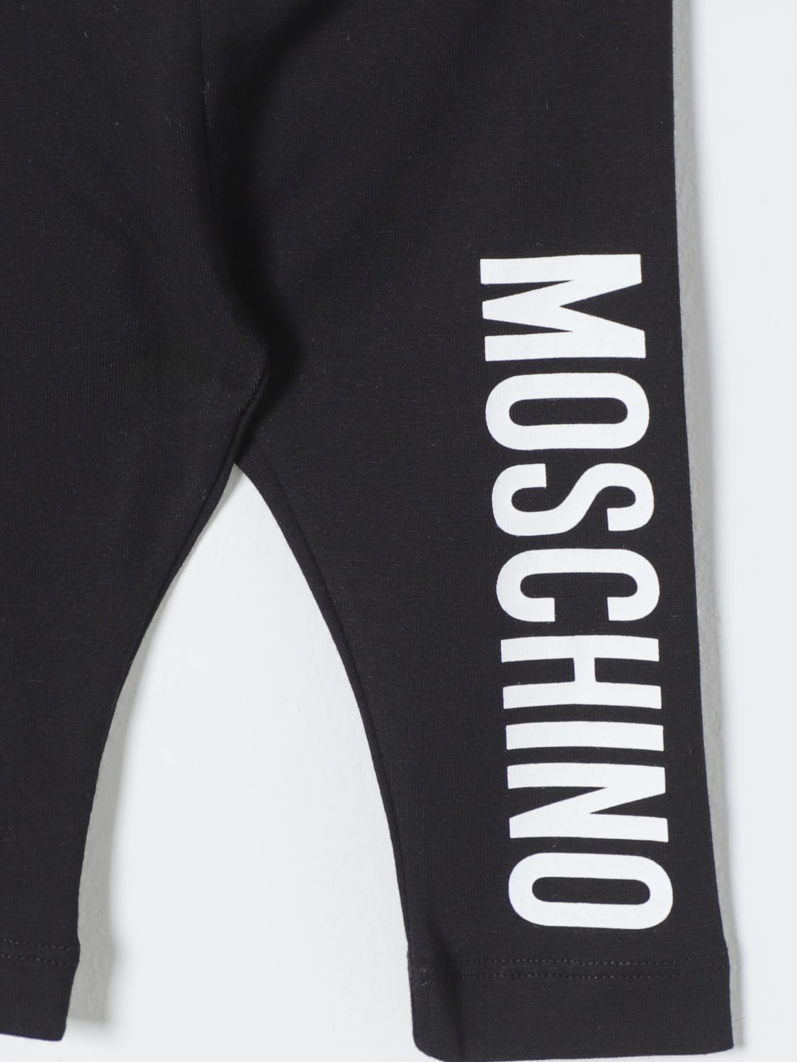 MOSCHINO HOSE: Anzug kinder Moschino, Schwarz - Img 3