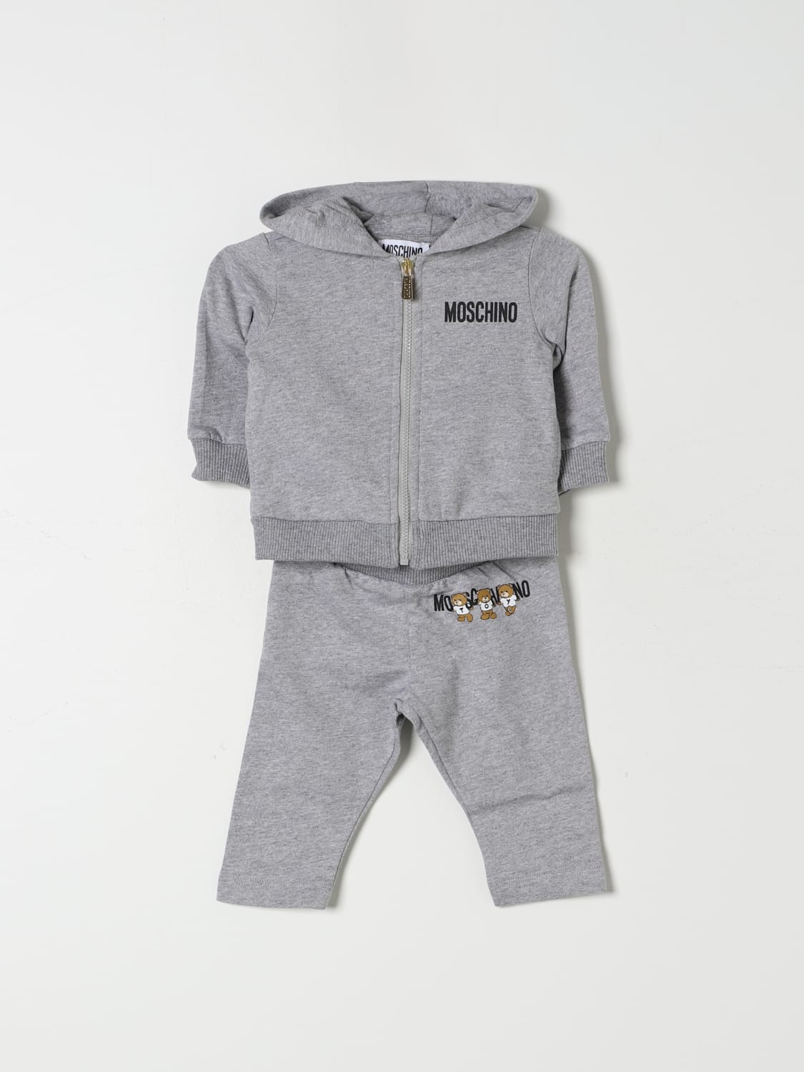 MOSCHINO JUMPSUIT: Tracksuits kids Moschino, Grey - Img 1