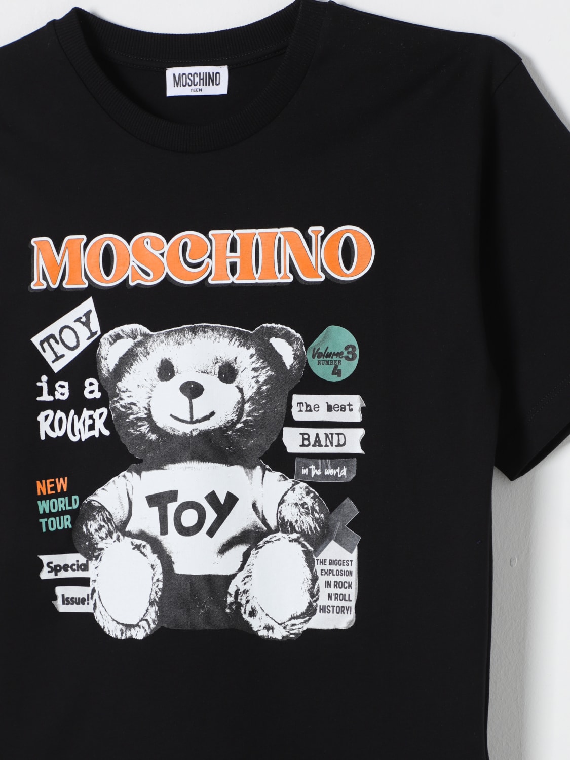 Boys moschino shirt deals