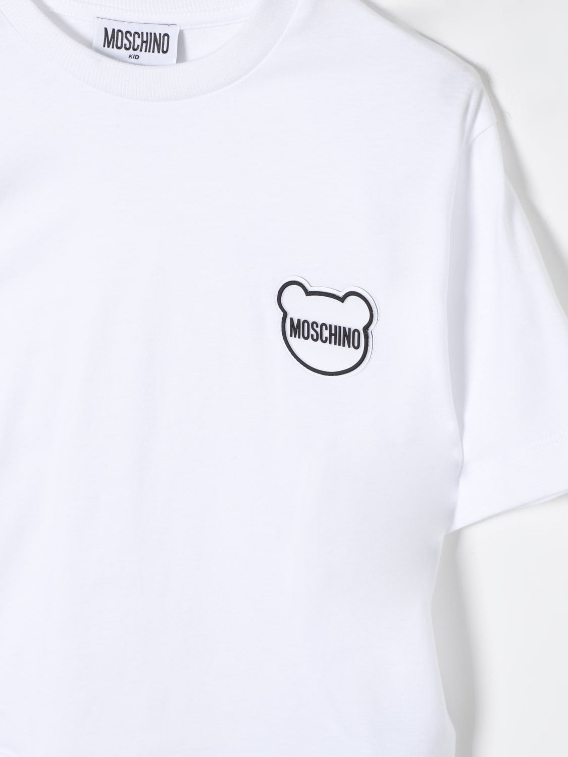 MOSCHINO T-SHIRT: T-shirt kids Moschino, White - Img 3