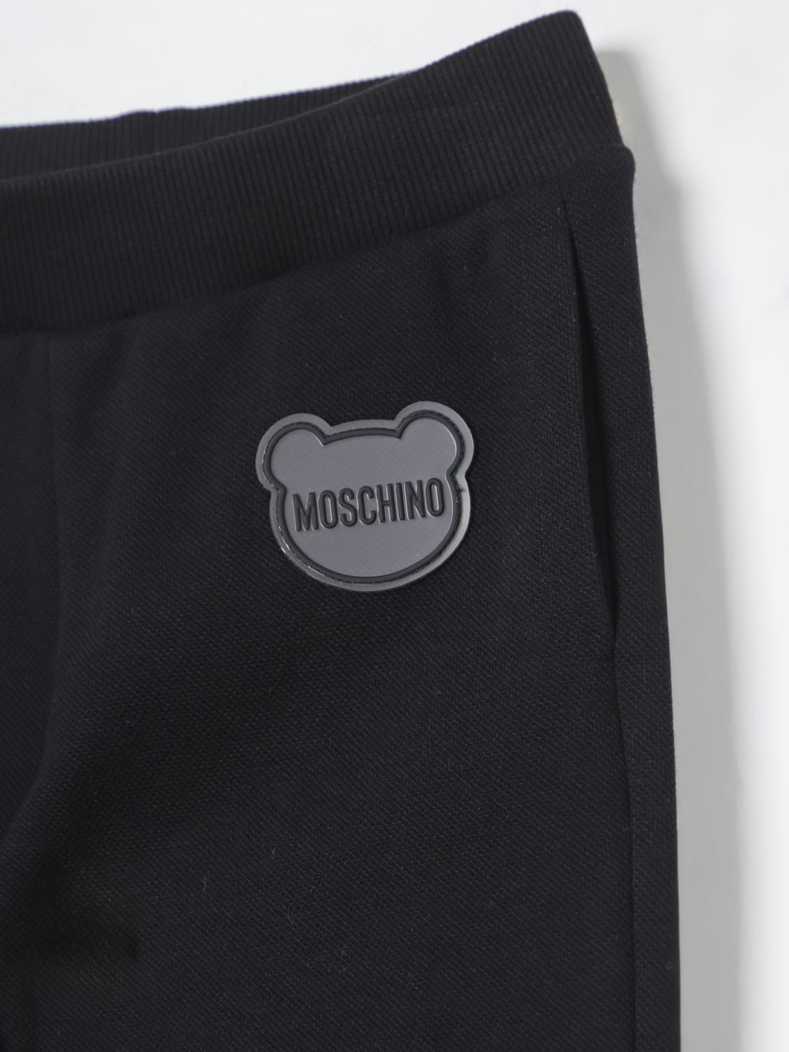 MOSCHINO PANTS: Pants kids Moschino, Black - Img 3