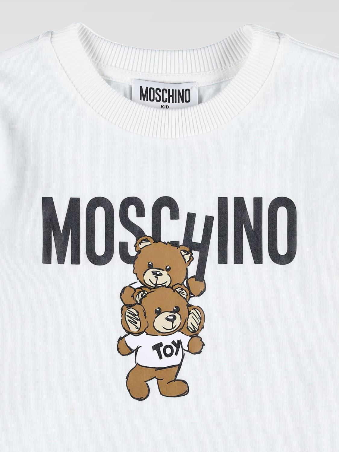 MOSCHINO T-SHIRT: T-shirt kids Moschino, White - Img 3