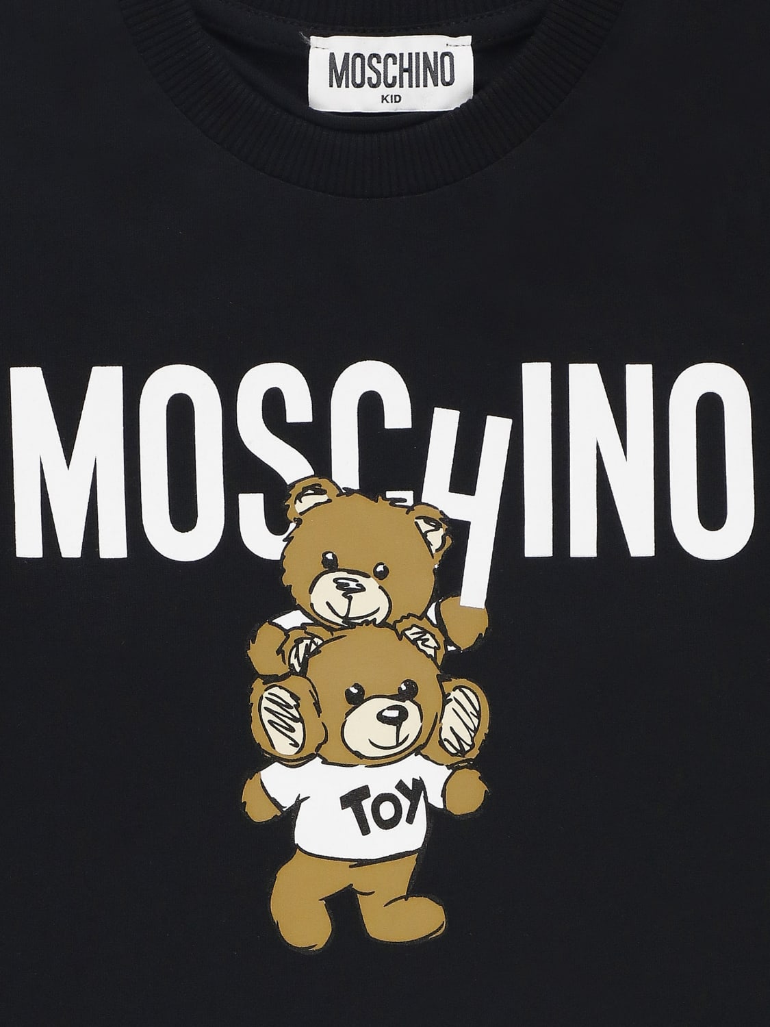 MOSCHINO T-SHIRT: T-shirt kids Moschino, Black - Img 3