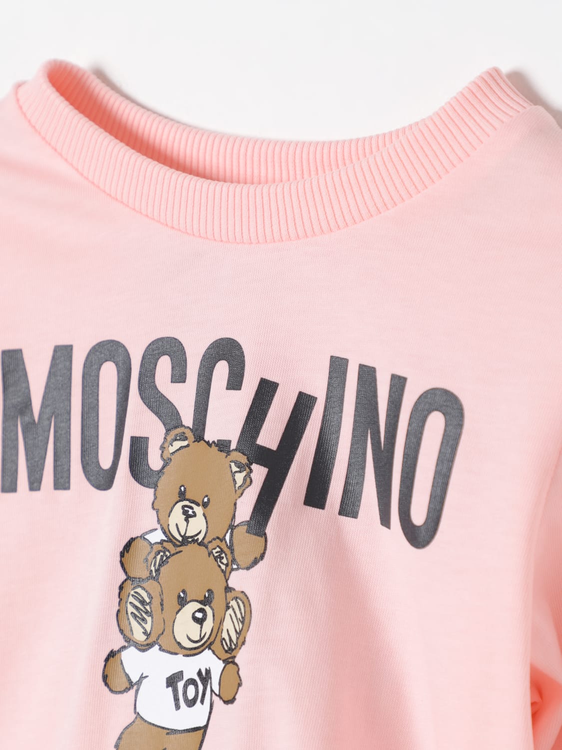 MOSCHINO T-SHIRT: T-shirt kids Moschino, Pink - Img 3