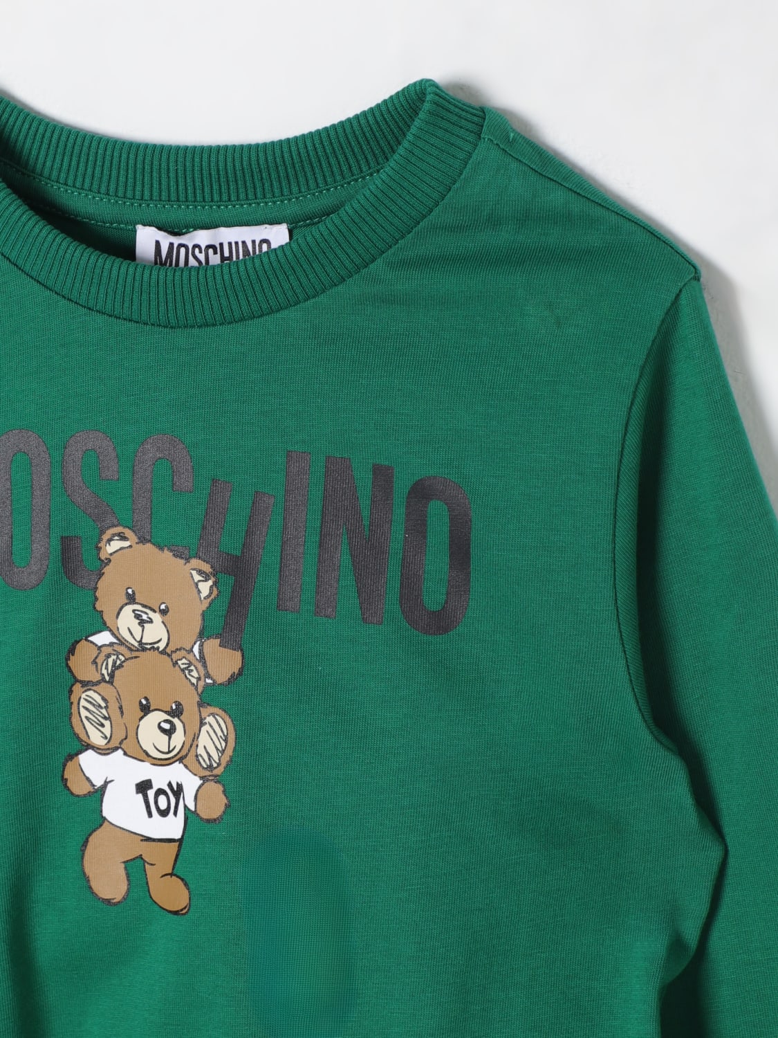 MOSCHINO T-SHIRT: T-shirt kids Moschino, Green - Img 3