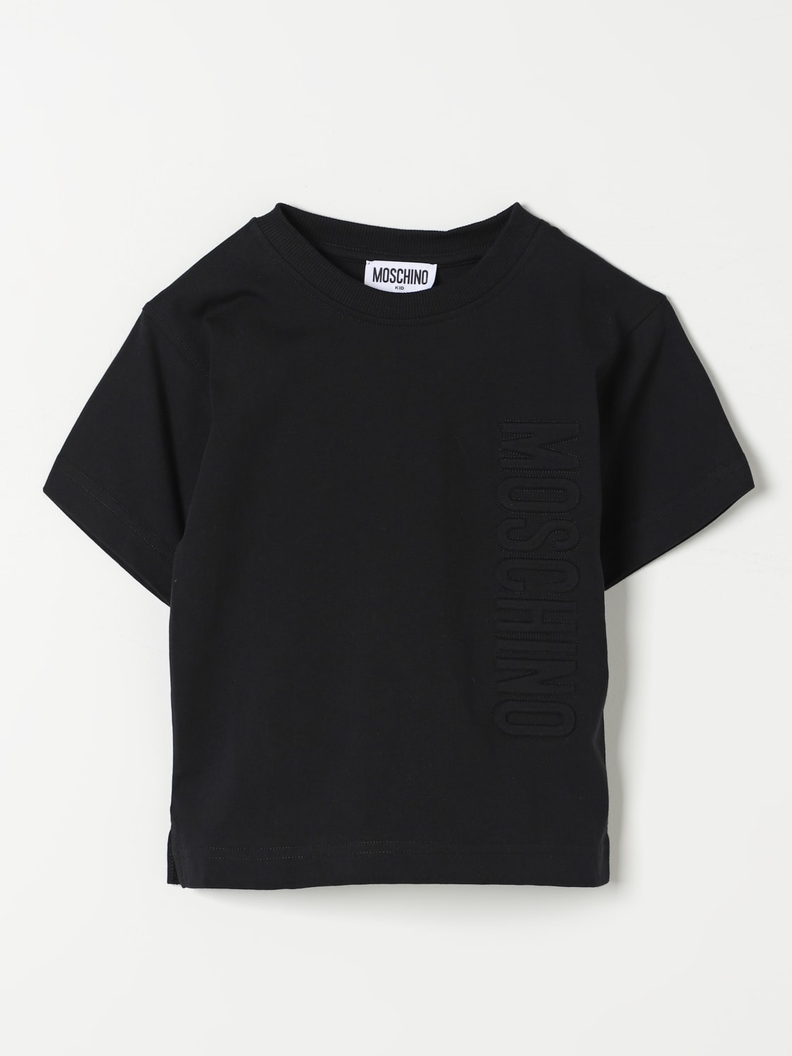 MOSCHINO T-SHIRT: T-shirt kids Moschino, Black - Img 1