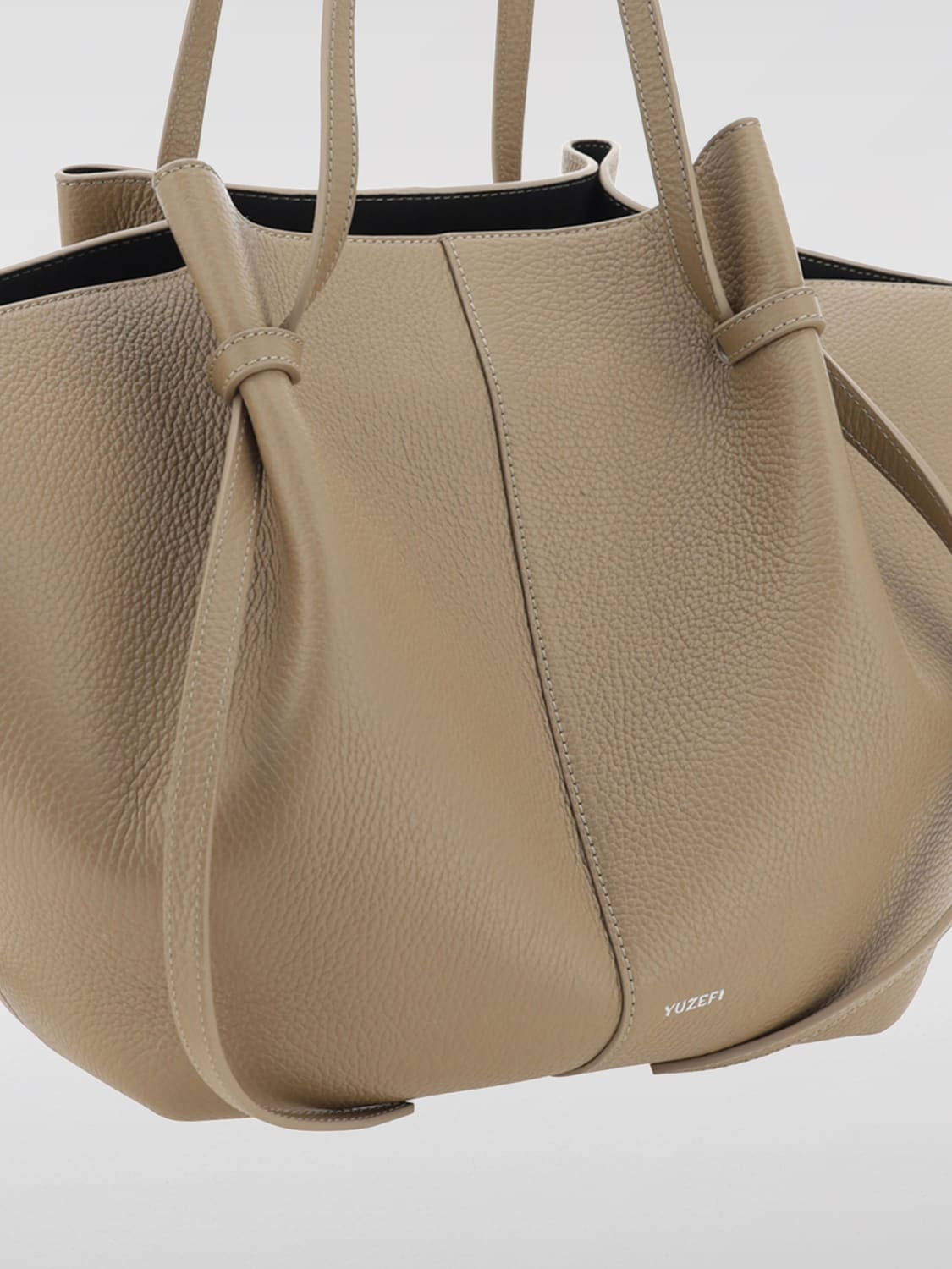 YUZEFI TRAGETASCHE: Umhängetasche damen Yuzefi, Beige - Img 3