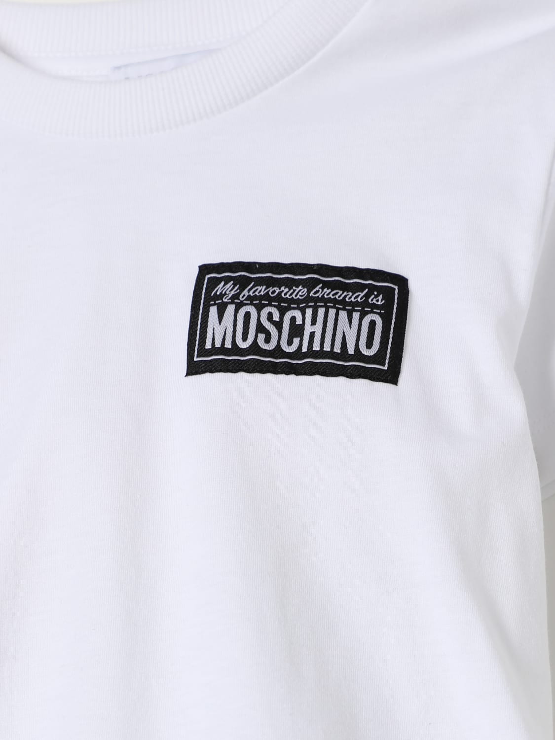 MOSCHINO T-SHIRT: T-shirt kids Moschino, White - Img 3