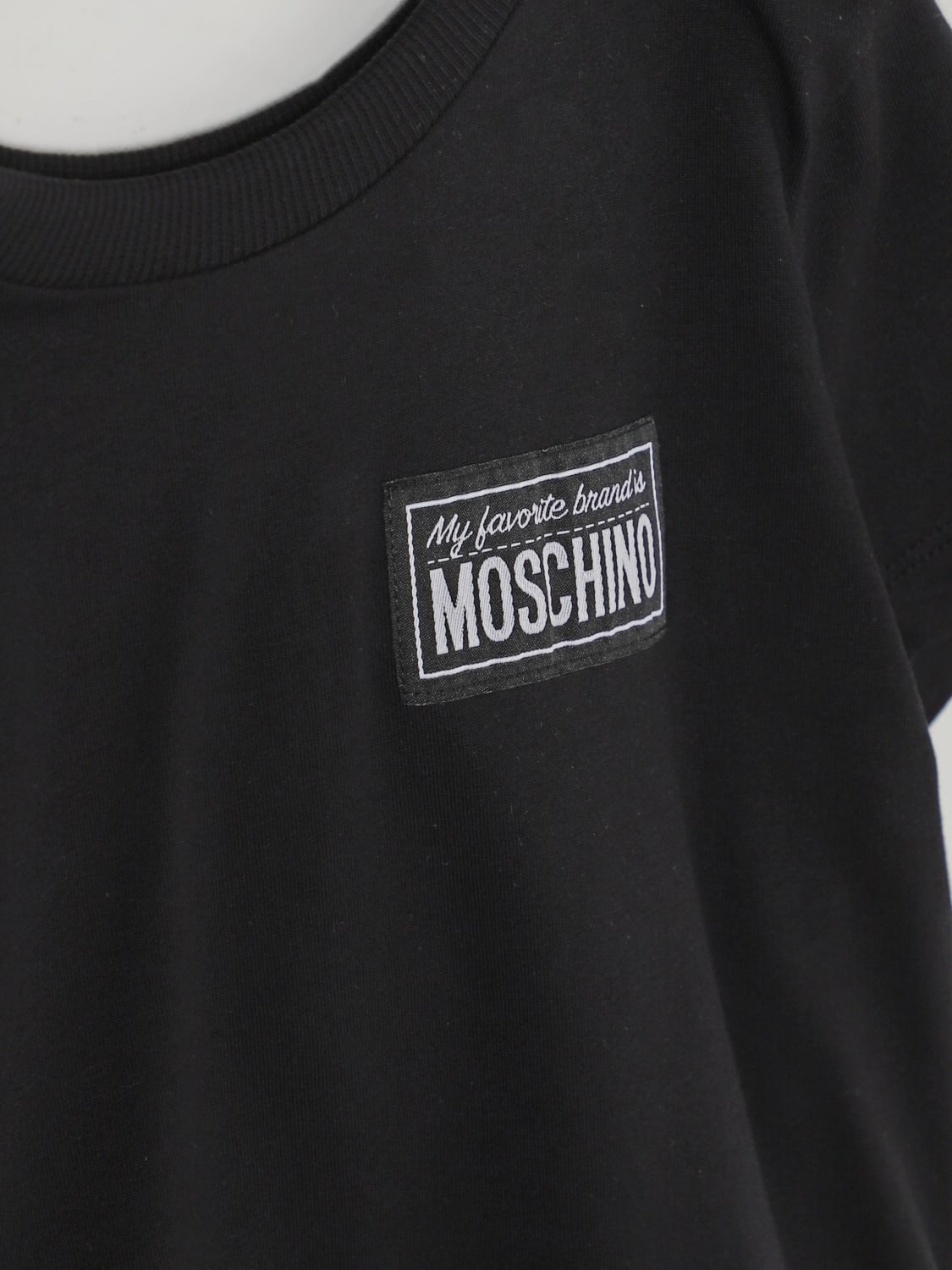 MOSCHINO T-SHIRT: T-shirt kids Moschino, Black - Img 3