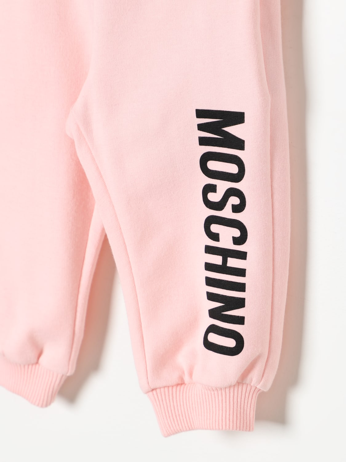 MOSCHINO ШТАНЫ: Брюки Детское Moschino, Розовый - Img 3