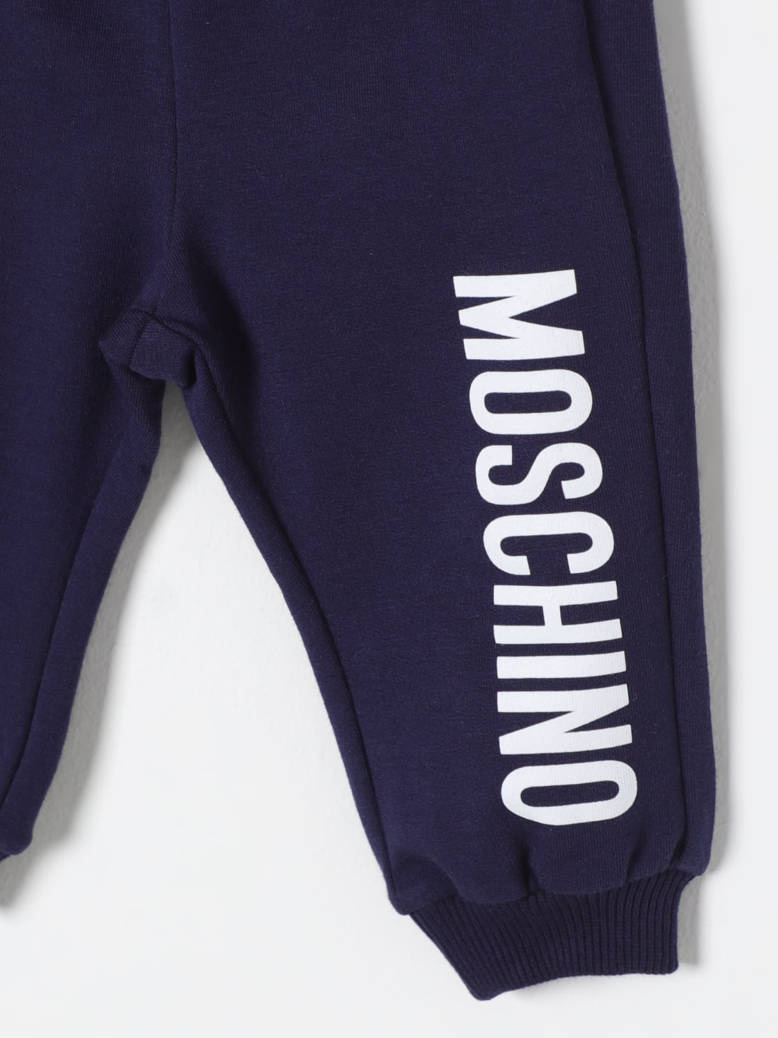 MOSCHINO PANTS: Pants kids Moschino, Navy - Img 3