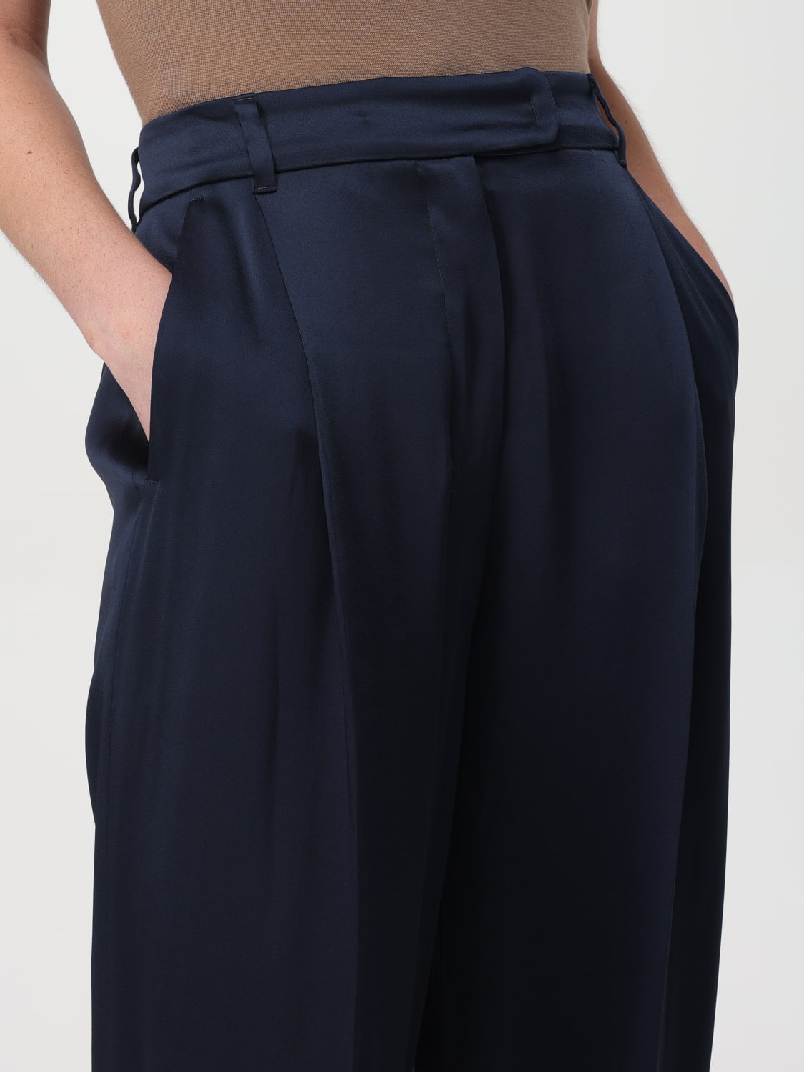 'S MAX MARA PANTS: Pants woman 's Max Mara, Blue - Img 5