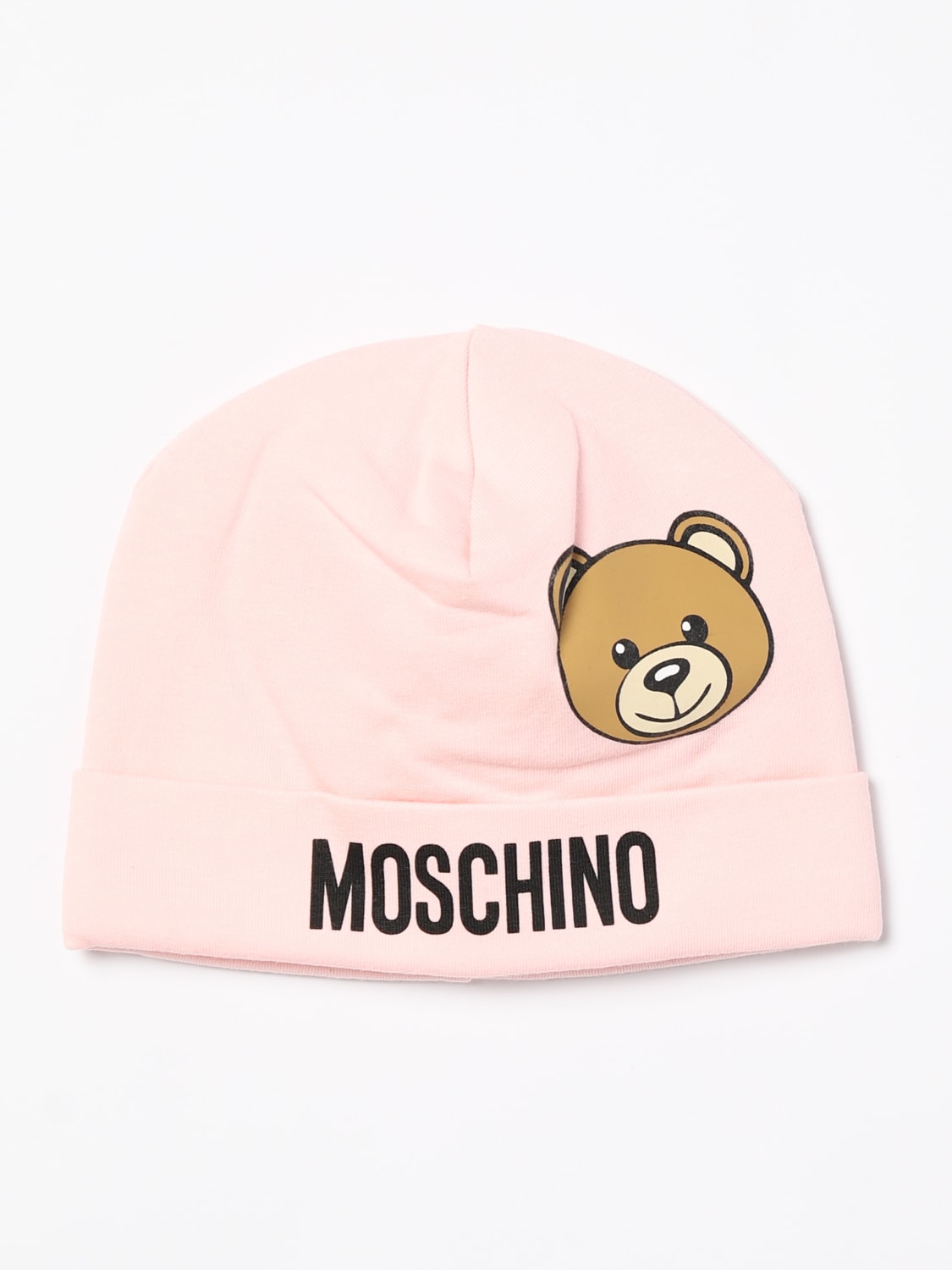 MOSCHINO HAT: Hat kids Moschino, Pink - Img 1