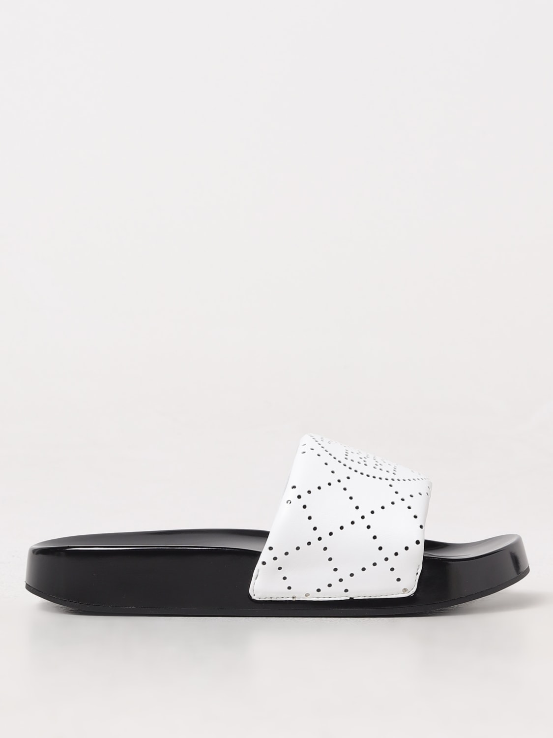 Giglio Sliders Double T Pool Tory Burch in pelle sintetica