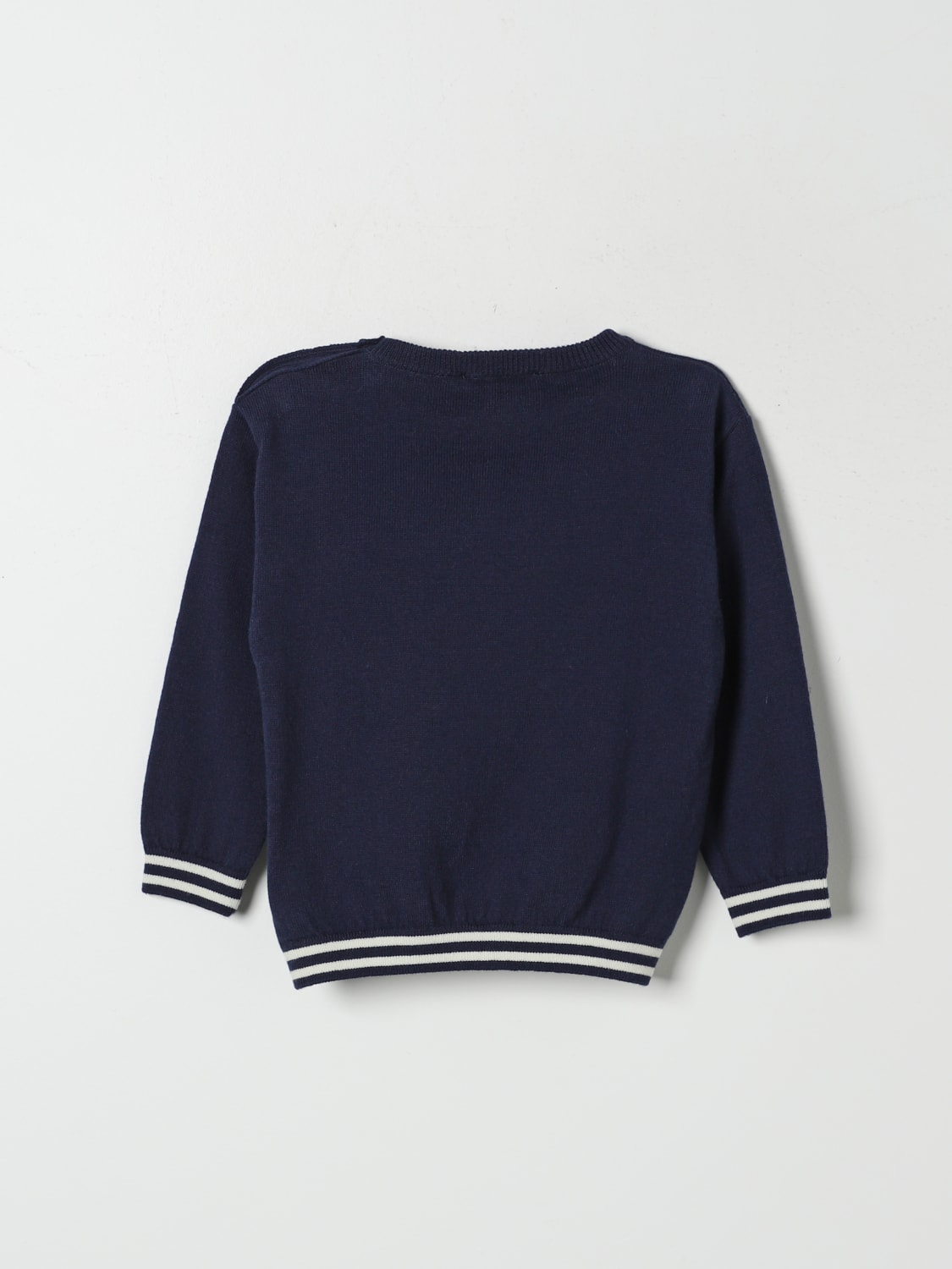 MOSCHINO SWEATER: Sweater kids Moschino, Navy - Img 2