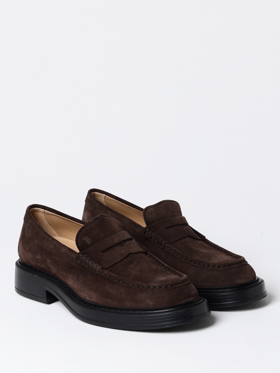 TOD'S MOCASINES: Mocasines hombre Tod's, Marrón Oscuro - Img 2