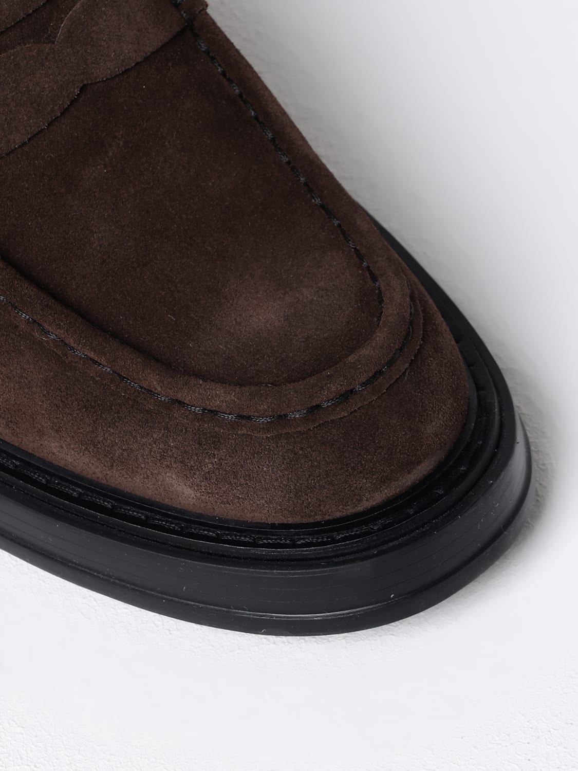 TOD'S MOCASINES: Mocasines hombre Tod's, Marrón Oscuro - Img 4