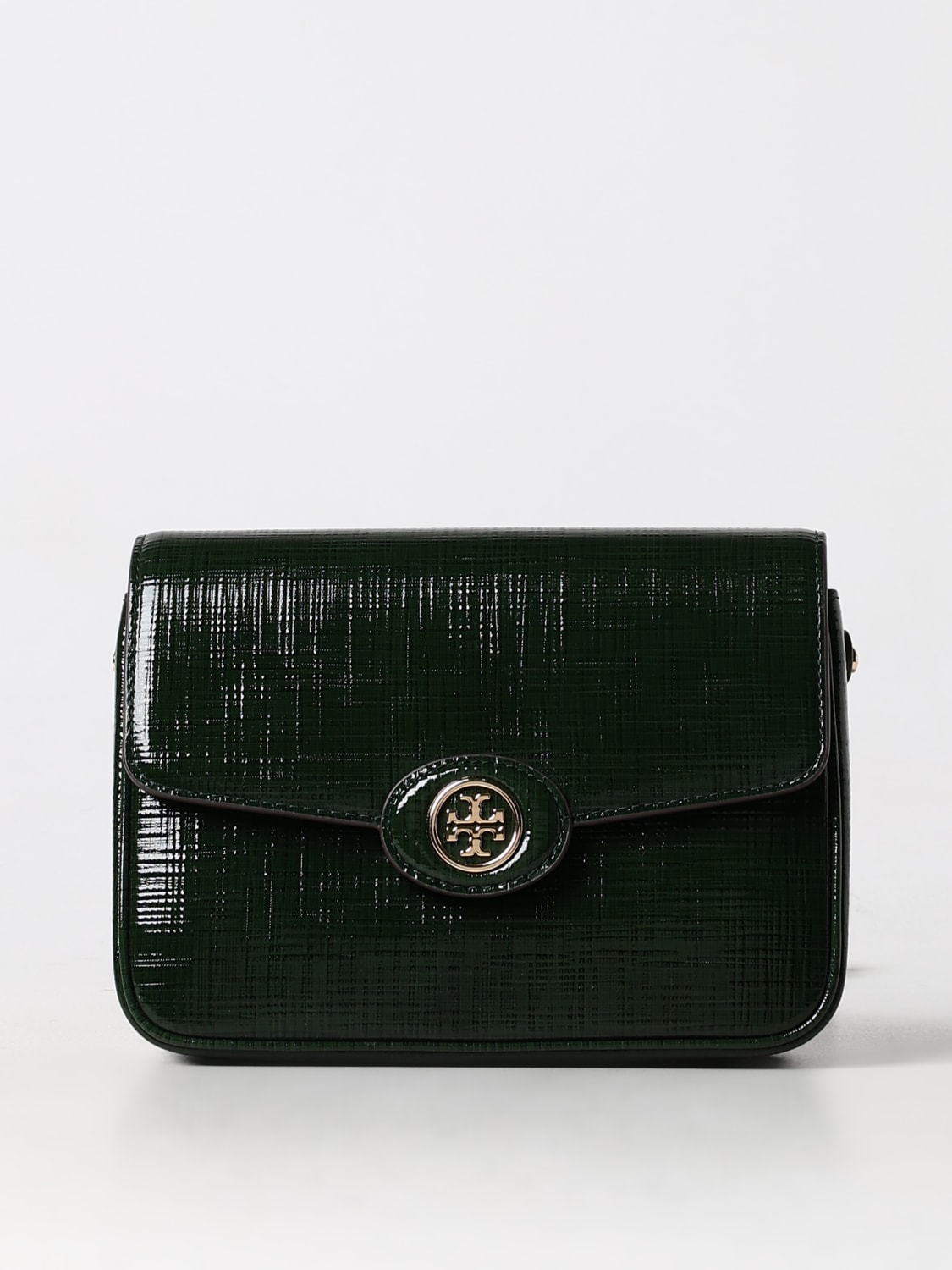 Giglio Borsa Robinson Tory Burch in pelle goffrata