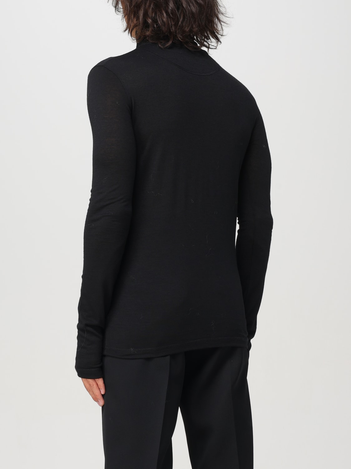 JIL SANDER SWEATER: T-shirt men Jil Sander, Black - Img 3