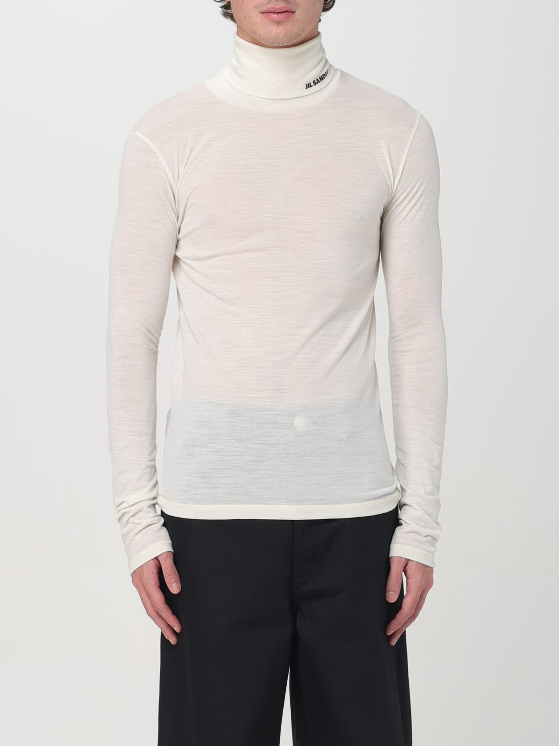 Giglio Maglia Jil Sander in cotone stretch