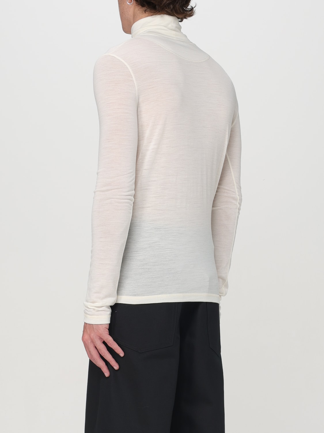 JIL SANDER SWEATER: T-shirt men Jil Sander, Beige - Img 3