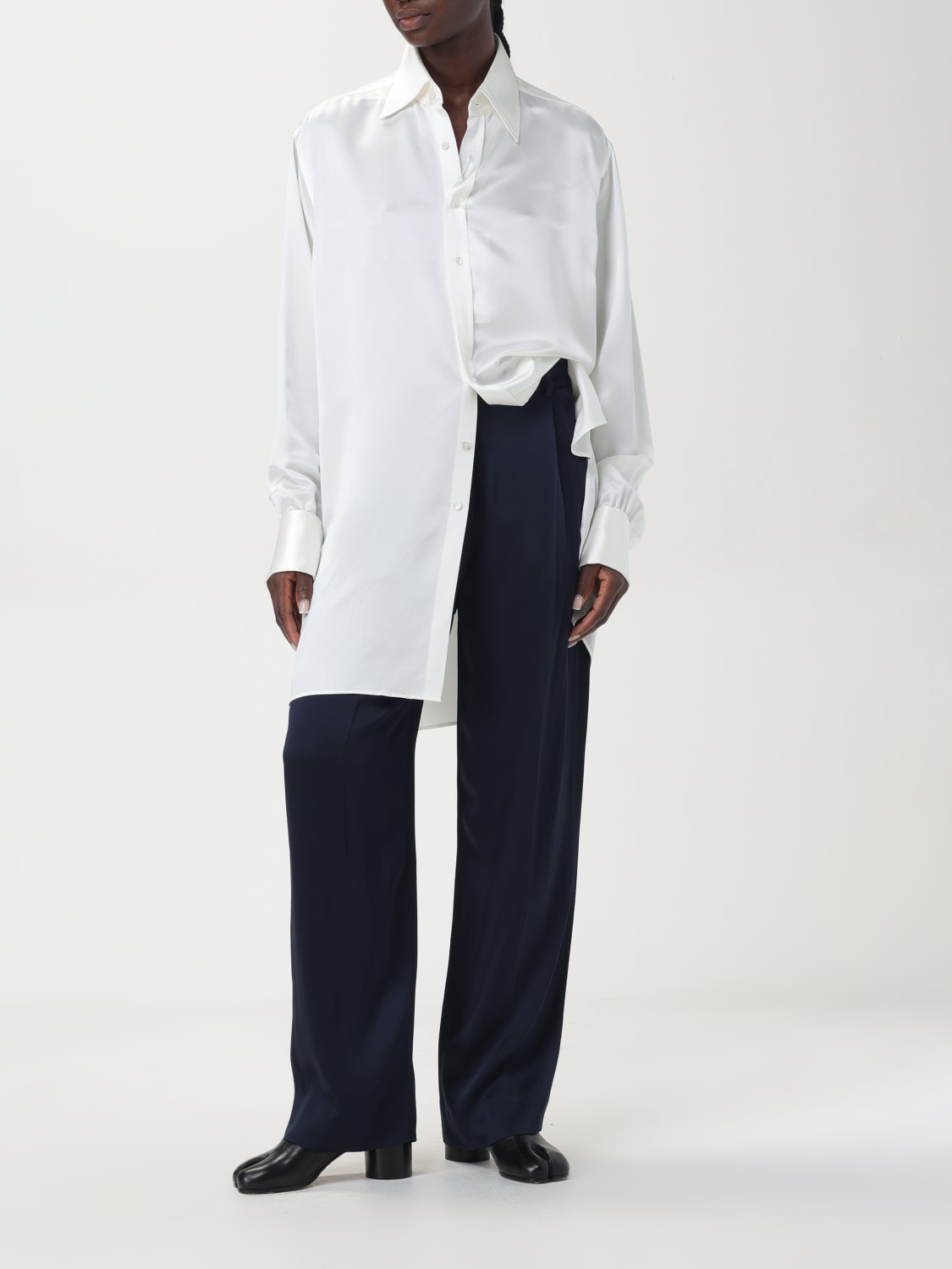 MAISON MARGIELA SHIRT: Shirt woman Maison Margiela, White - Img 2