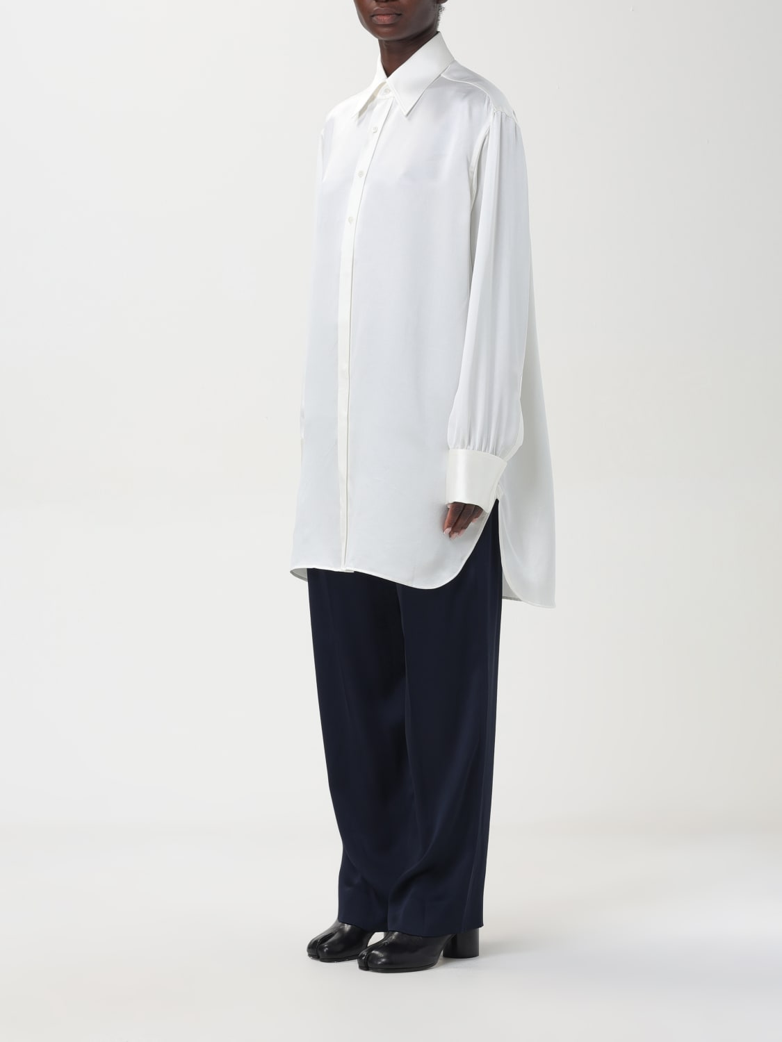 MAISON MARGIELA SHIRT: Shirt woman Maison Margiela, White - Img 4