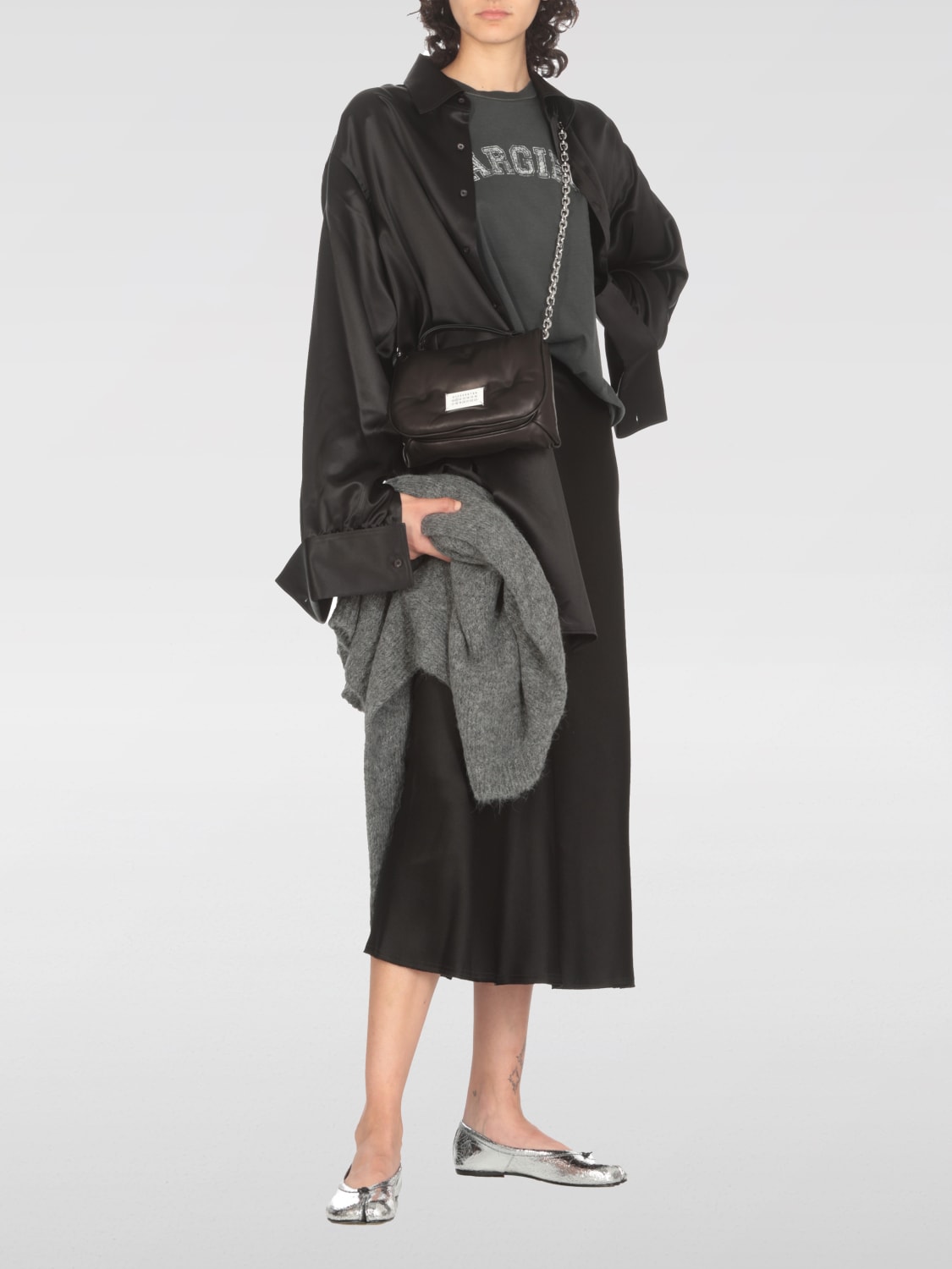 MAISON MARGIELA CAMISA: Camisa mujer Maison Margiela, Negro - Img 2