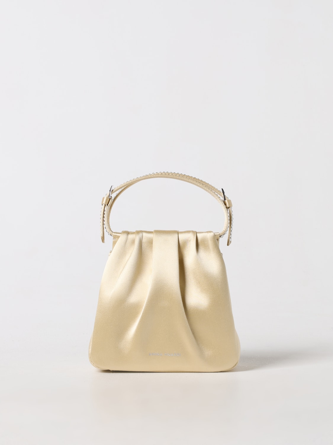 AMINA MUADDI MINI-TASCHE: Handtasche damen Amina Muaddi, Beige - Img 1