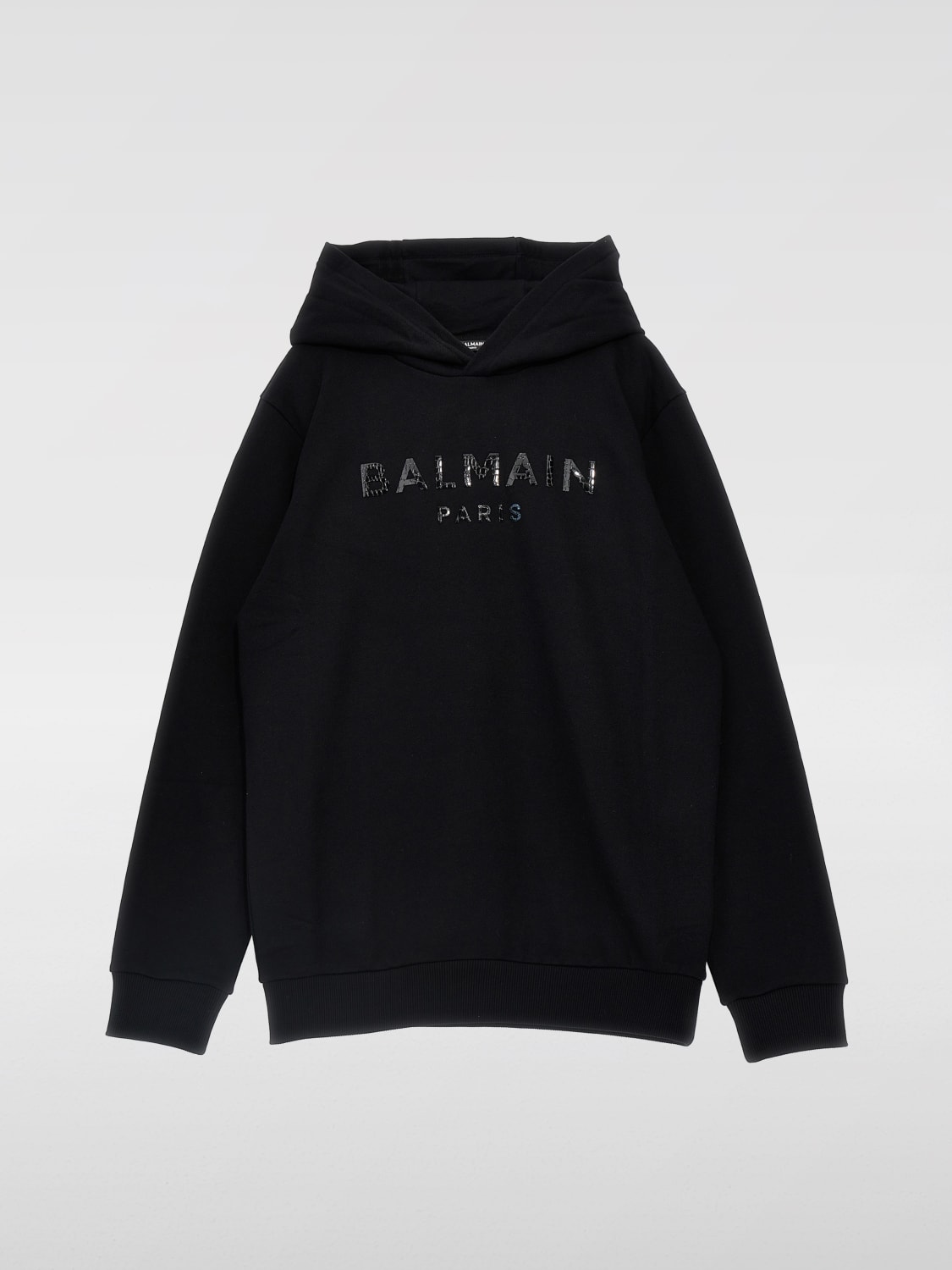 BALMAIN SWEATER: Sweater kids Balmain, Black - Img 1