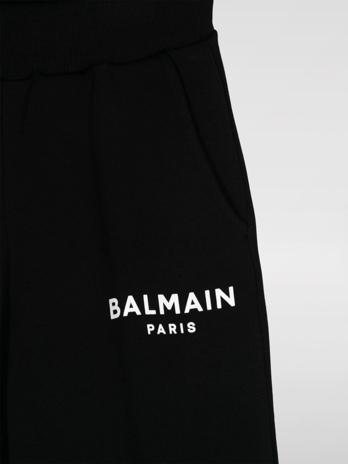 BALMAIN 팬츠: 팬츠 남아 Balmain, 블랙 - Img 3