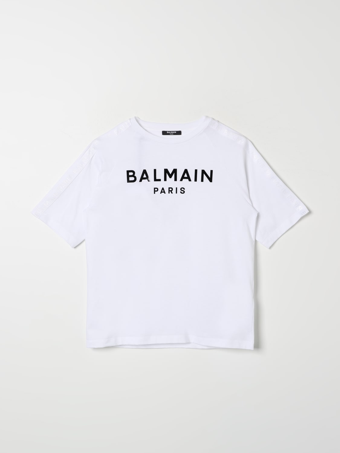 BALMAIN T恤: T恤 儿童 Balmain, 白色 - Img 1