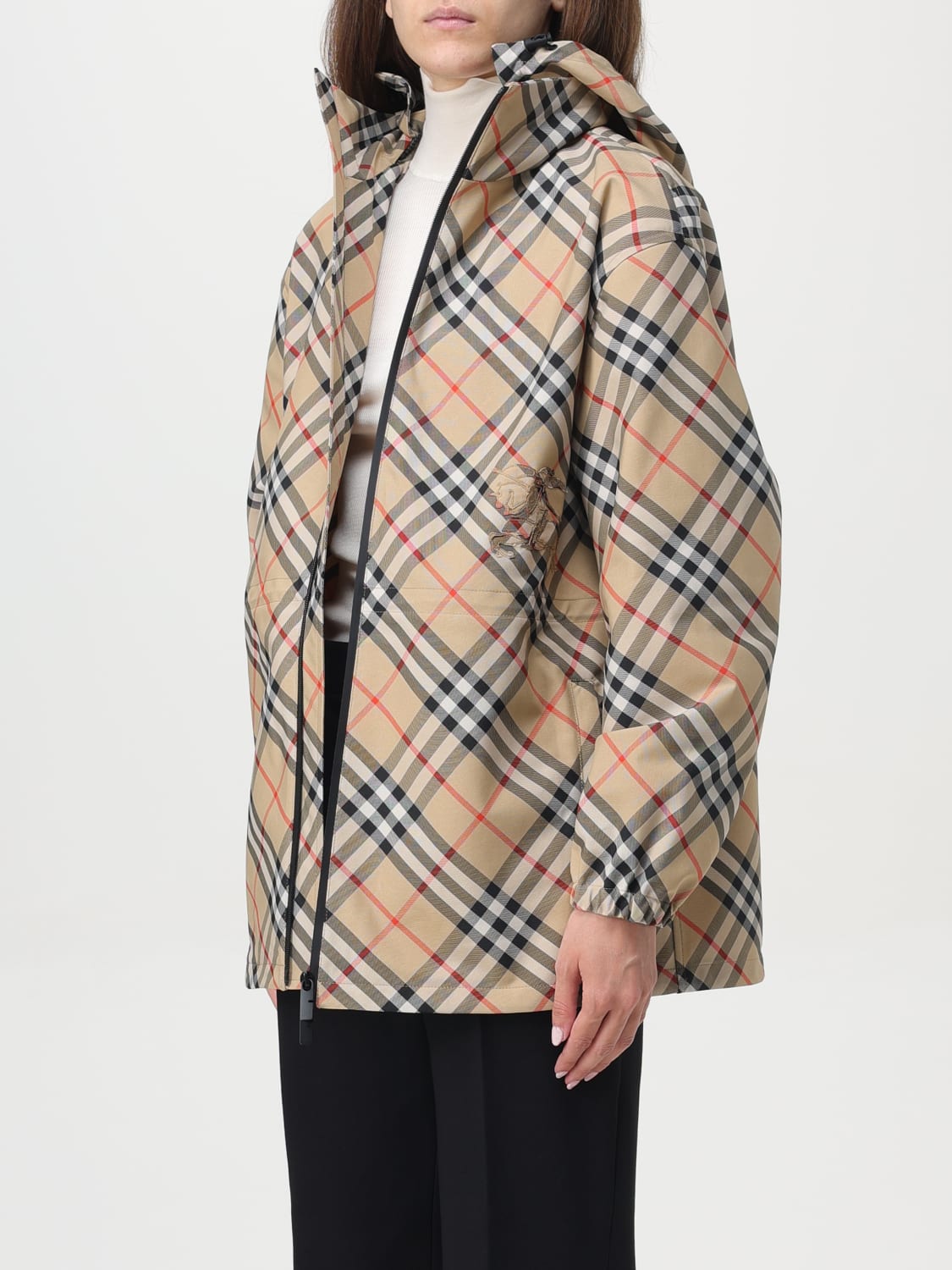 BURBERRY JACKET: Jacket woman Burberry, Sand - Img 3