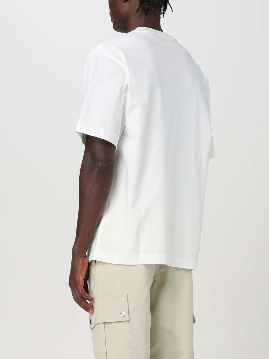 BURBERRY T-SHIRT: T-shirt men Burberry, White - Img 3