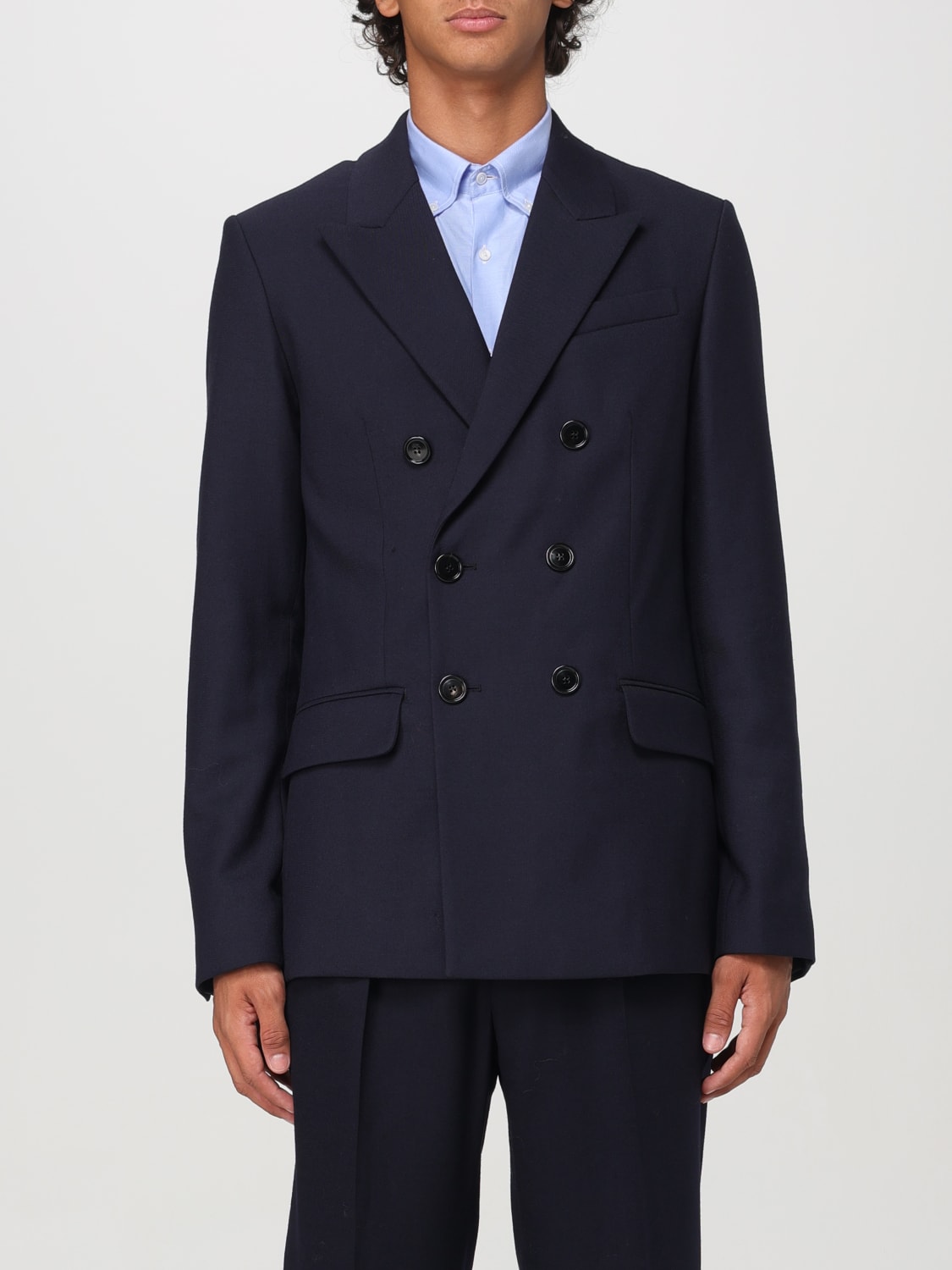 AMI PARIS BLAZER: Jacket men Ami Paris, Blue - Img 1