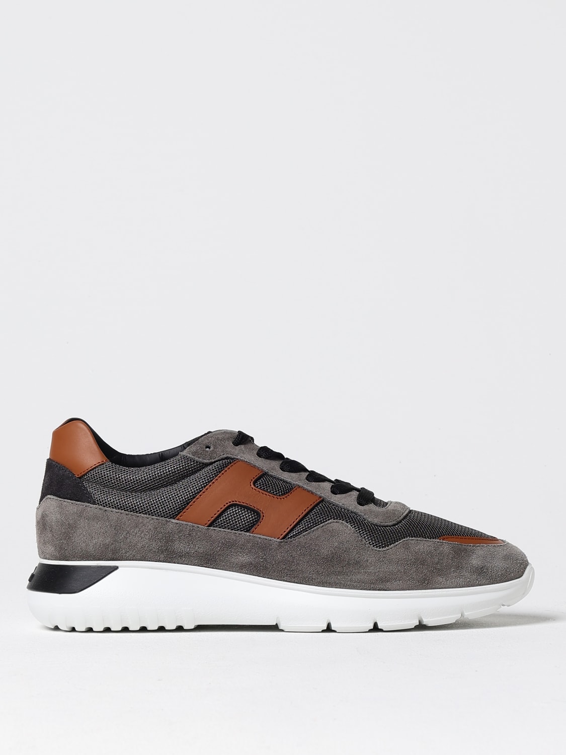 Giglio Sneakers Hogan in camoscio e mesh