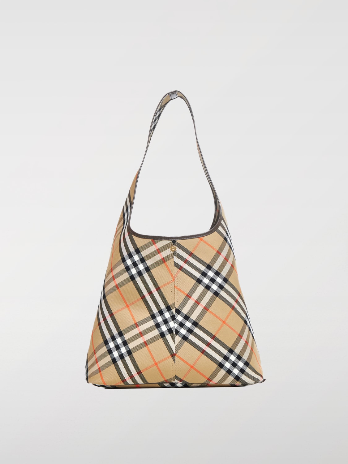 Giglio Borsa Vintage Check Burberry in canvas jacquard