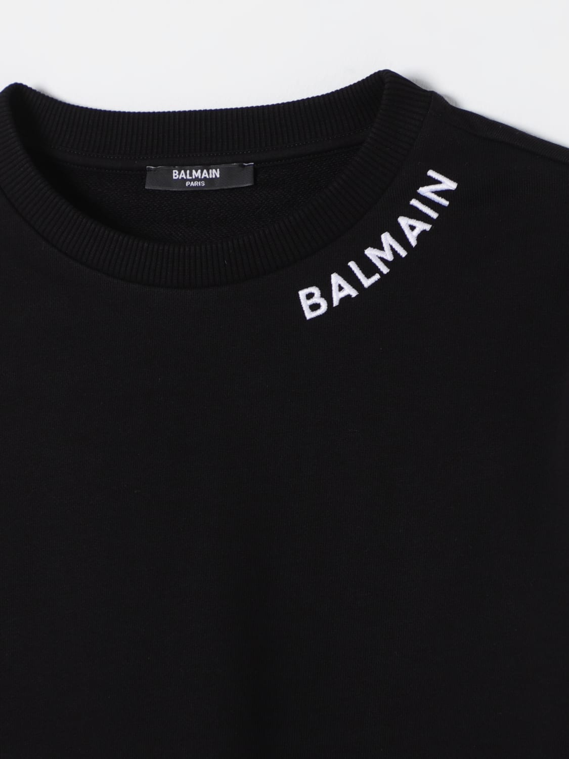 BALMAIN 스웨터: 스웨터 남아 Balmain, 블랙 - Img 3