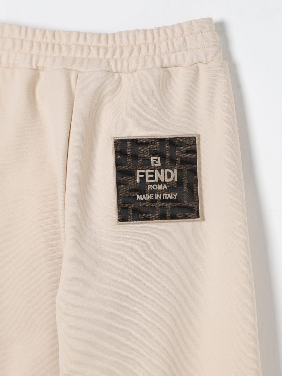 FENDI 팬츠: 팬츠 남아 Fendi, 바이올렛 - Img 3