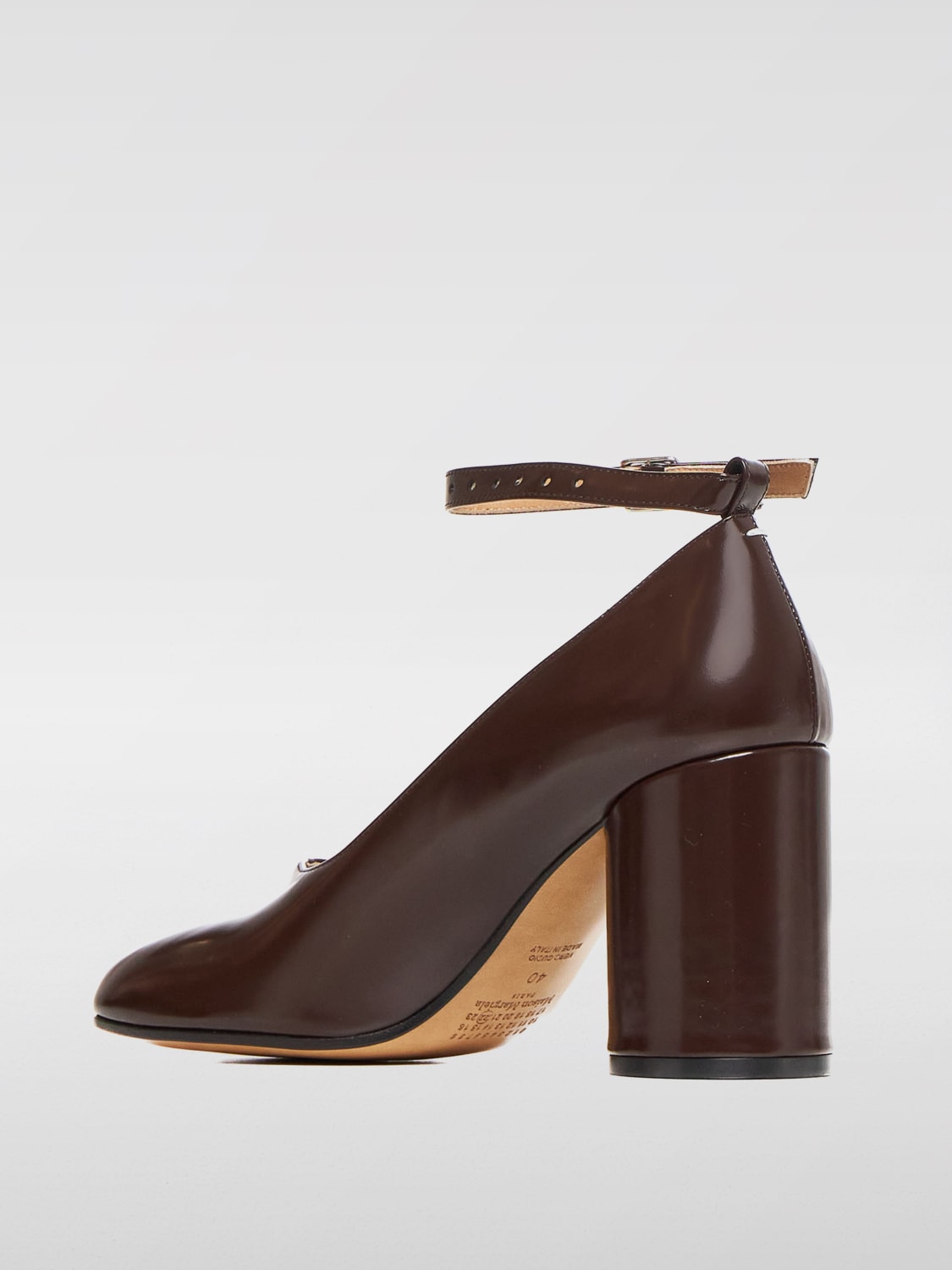 MAISON MARGIELA HIGH HEEL SHOES: Shoes woman Maison Margiela, Brown - Img 2