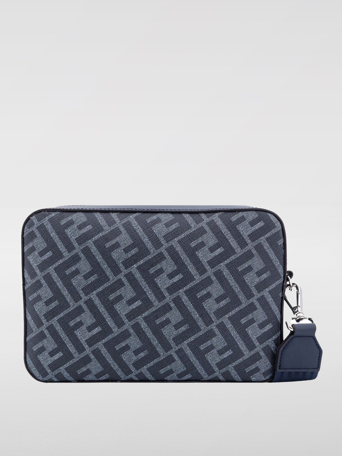 FENDI: Shoulder bag men - Blue | Fendi shoulder bag