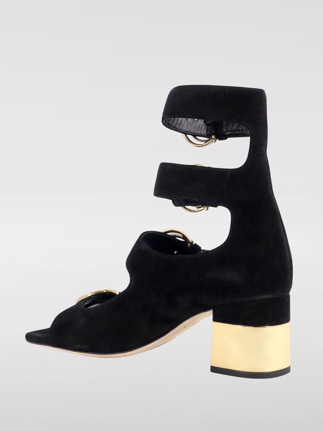 CHLOÉ HEELED SANDALS: Shoes woman ChloÉ, Black - Img 3