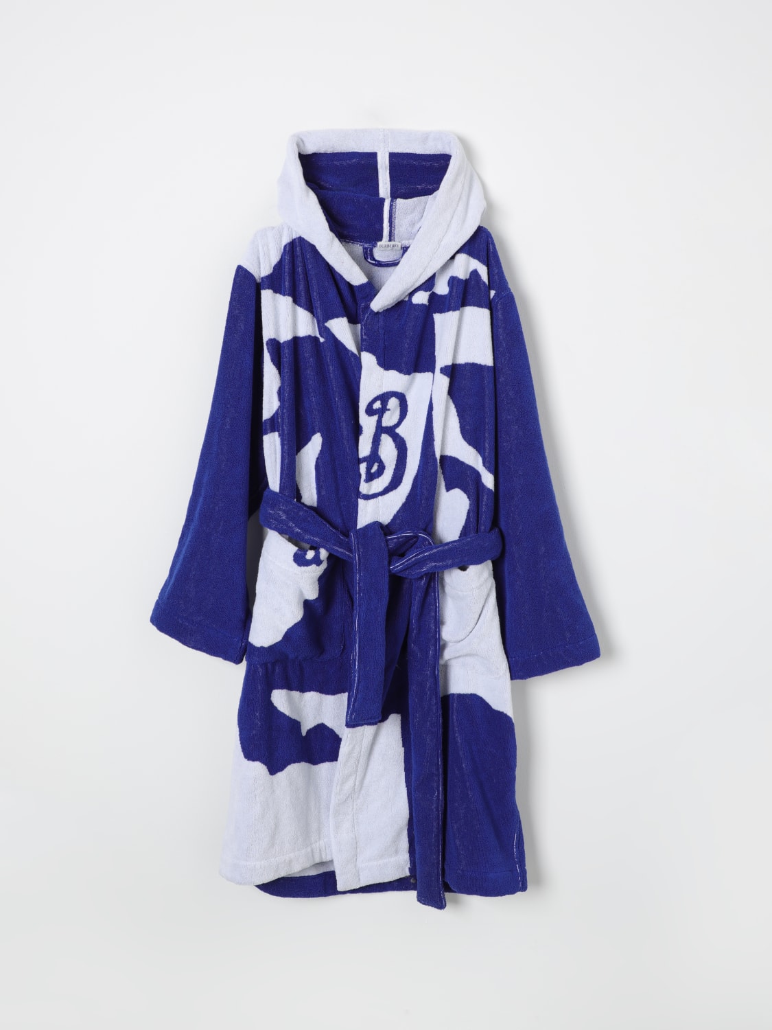 BURBERRY BATHROBES: 수영복 남성 Burberry, 블루 - Img 2