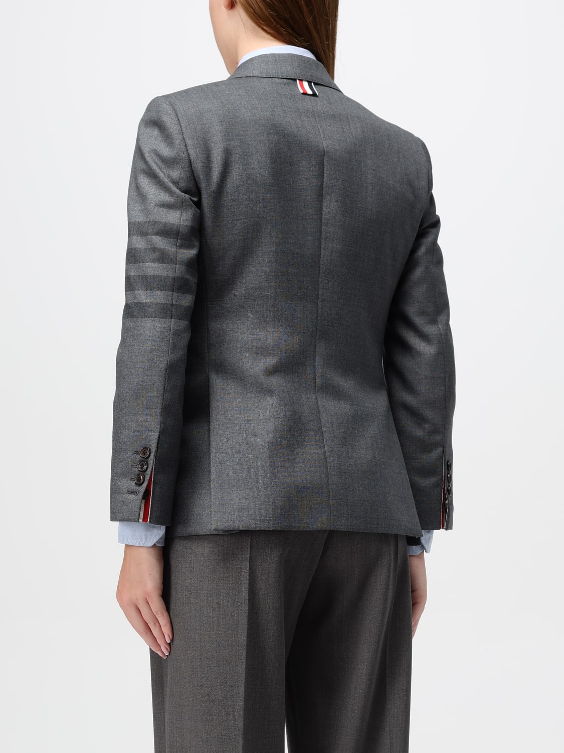 THOM BROWNE BLAZER: Blazer woman Thom Browne, Grey - Img 3