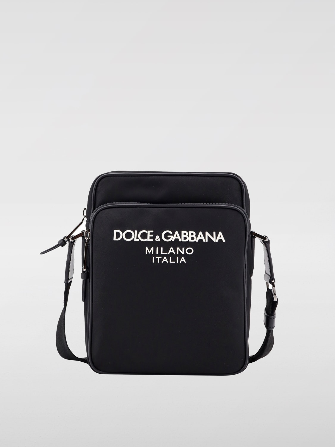 DOLCE & GABBANA 斜挎包: 斜挎包 男士 Dolce & Gabbana, 黑色 - Img 1