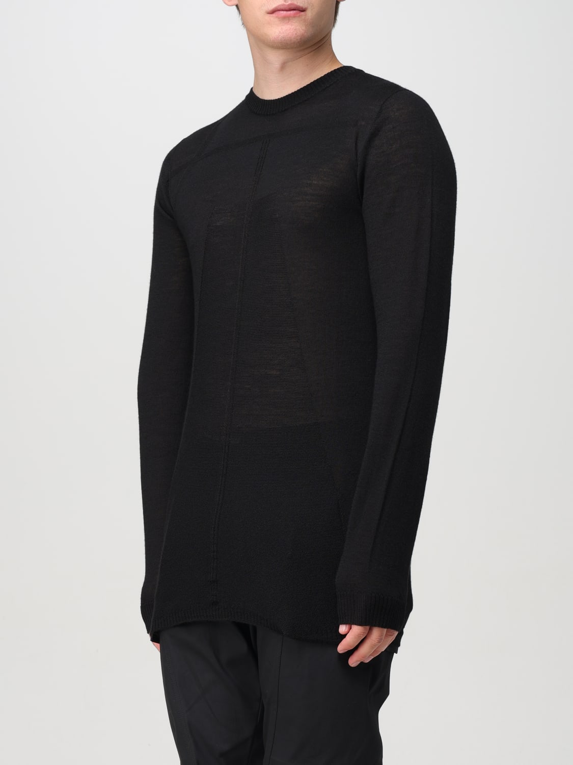 RICK OWENS SWEATER: Sweater men Rick Owens, Black - Img 4