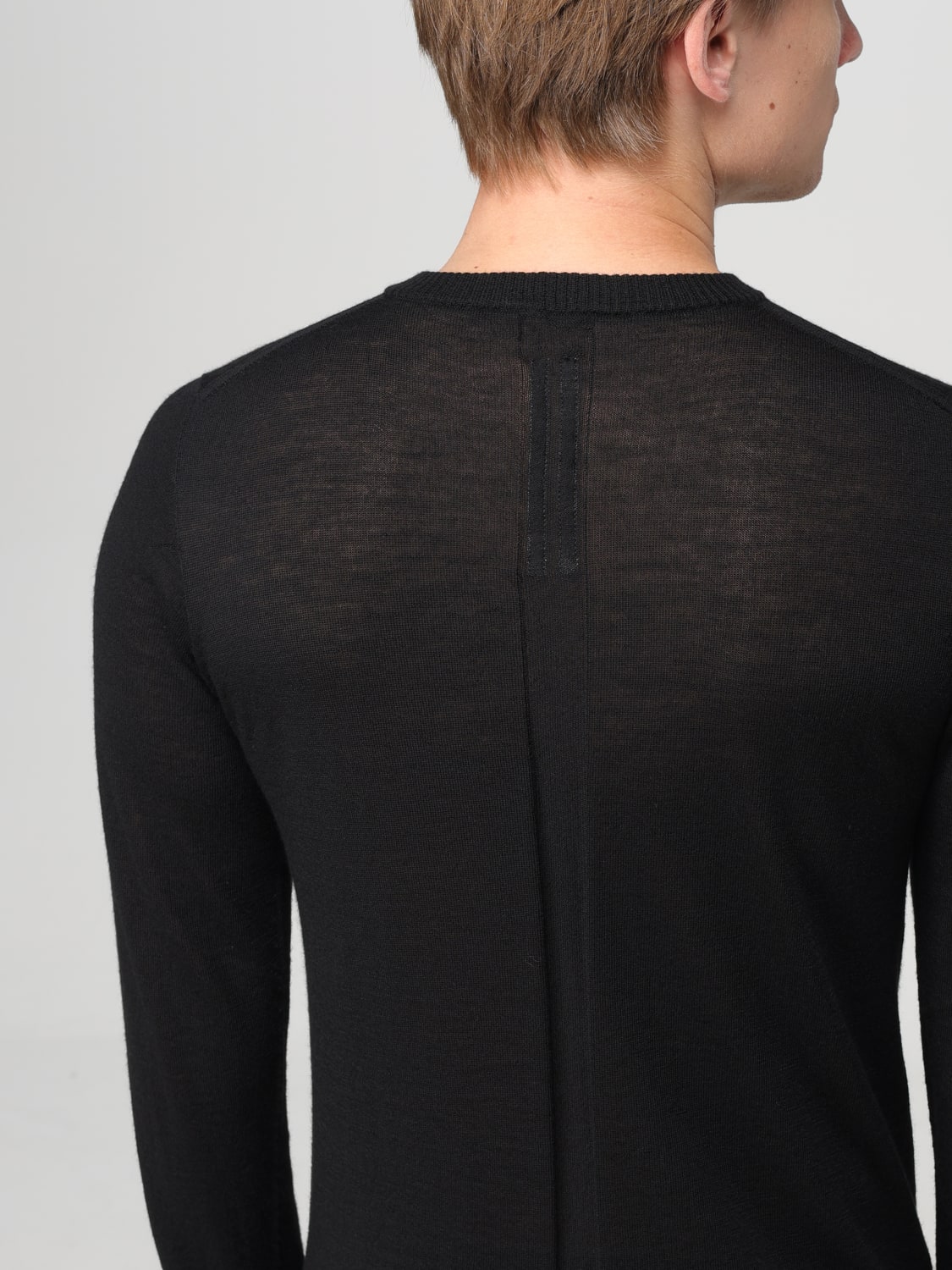 RICK OWENS SWEATER: Sweater men Rick Owens, Black - Img 5