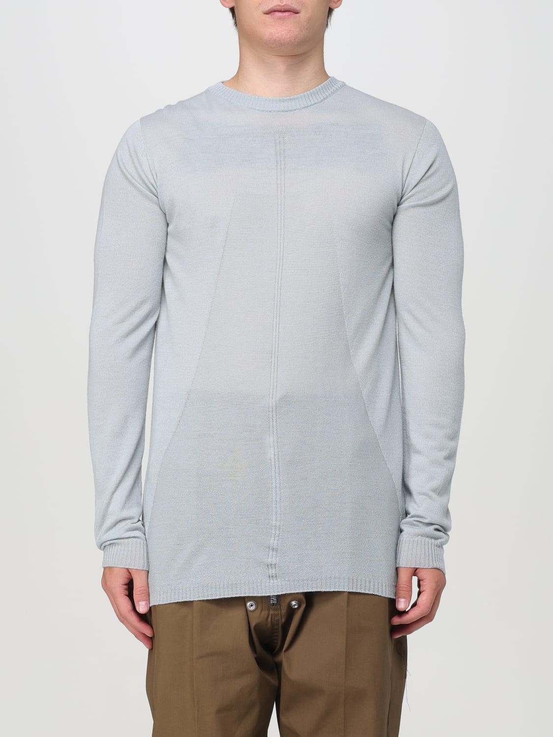 RICK OWENS SWEATER: Sweater men Rick Owens, Blue - Img 1