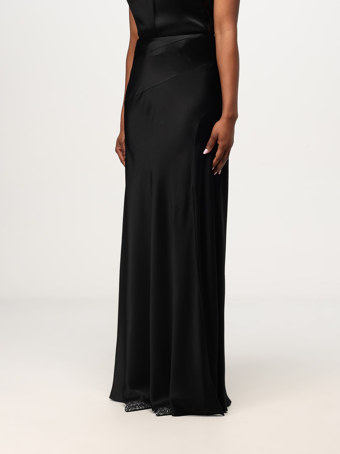 ALBERTA FERRETTI FALDA: Falda mujer Alberta Ferretti, Negro - Img 4