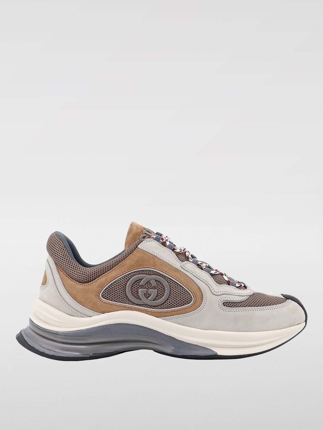 GUCCI SNEAKERS: Sneakers men Gucci, Grey - Img 1